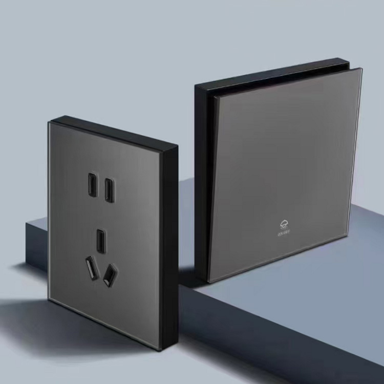 1.8mm鋼化玻璃面板灰